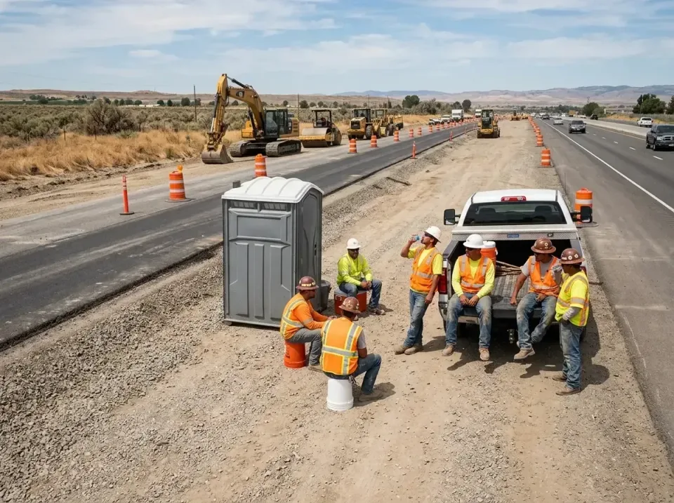 highway-road-construction-crew-007 — frequently asked questions, Porta Potty and Restroom Rentals in Blaine, TN